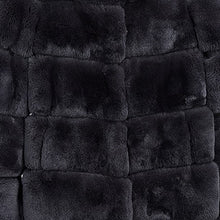 Load image into Gallery viewer, 2019 hot sale women real natural rex rabbit fur coat high quality 100% genuine rex rabbit fur chinchilla color winter jacket